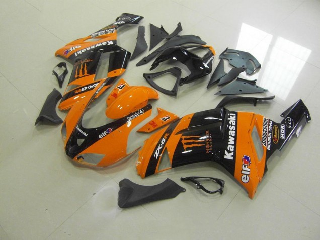 Carenados Moto ZX6R 07-08 - Naranja Monster Carenados Moto ZX6R 07-08 - Naranja Monster