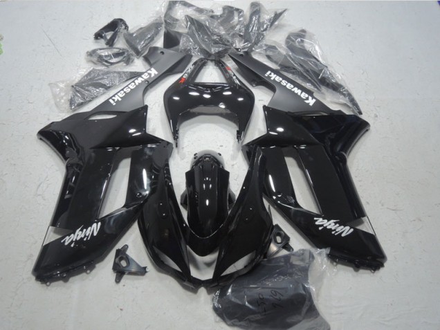 Carenados Moto ZX6R 07-08 - Negro Blanco Ninja Carenados Moto ZX6R 07-08 - Negro Blanco Ninja