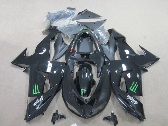 Carenados Moto ZX6R 07-08 - Negro Ninja Verde Monster Carenados Moto ZX6R 07-08 - Negro Ninja Verde Monster