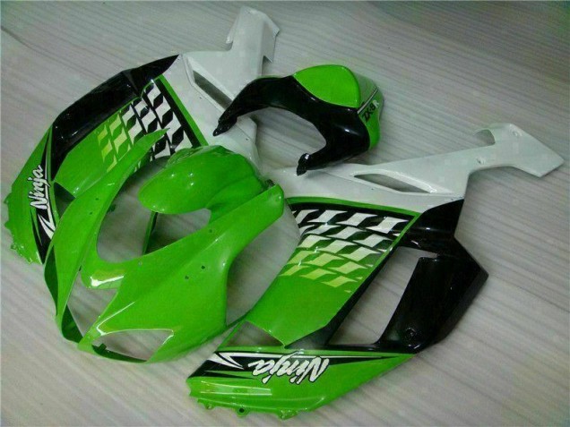 Carenados Moto ZX6R 07-08 - Verde Blanco Ninja Carenados Moto ZX6R 07-08 - Verde Blanco Ninja