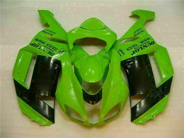 Carenados Moto ZX6R 07-08 - Verde Negro Dunlop Carenados Moto ZX6R 07-08 - Verde Negro Dunlop