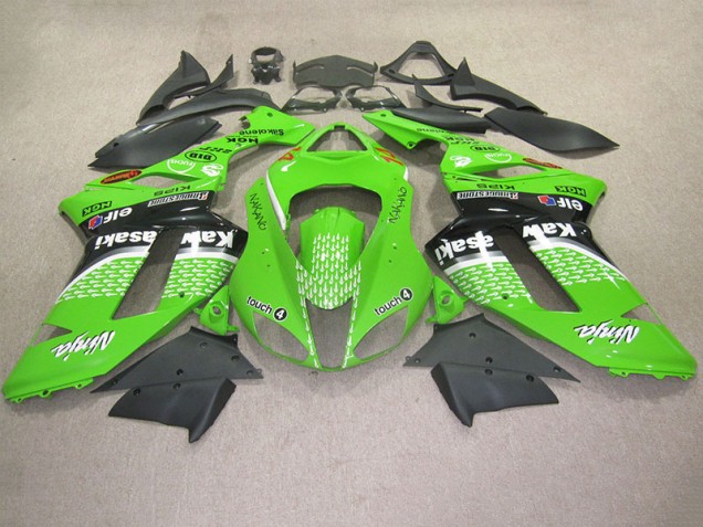Carenados Moto ZX6R 07-08 - Verde Touch 4 Carenados Moto ZX6R 07-08 - Verde Touch 4