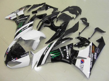 Carenados Moto ZX6R 09-12 - Blanco Monster