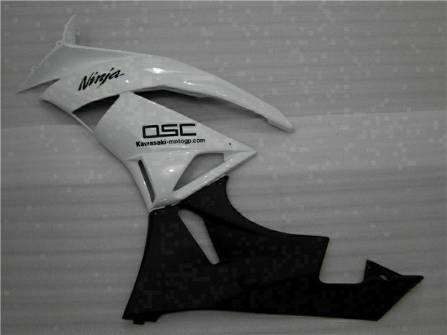 Carenados Moto ZX6R 09-12 - Blanco Negro Ninja Carenados Moto ZX6R 09-12 - Blanco Negro Ninja