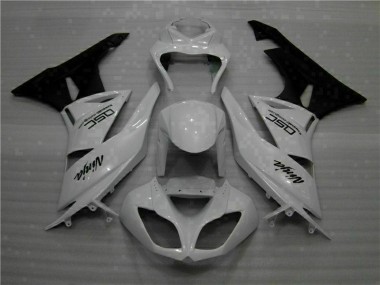 Carenados Moto ZX6R 09-12 - Blanco Negro Ninja