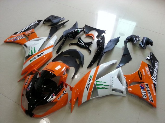Carenados Moto ZX6R 09-12 - Naranja Monster Carenados Moto ZX6R 09-12 - Naranja Monster