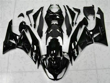 Carenados Moto ZX6R 09-12 - Negro Blanco Ninja