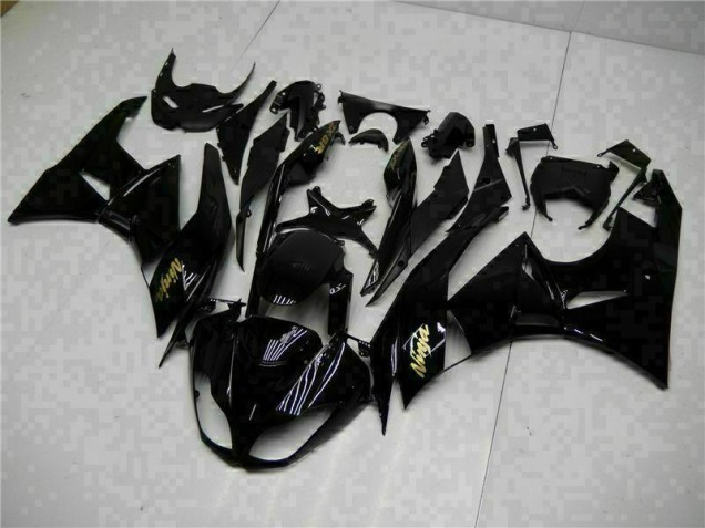 Carenados Moto ZX6R 09-12 - Negro Oro Ninja Carenados Moto ZX6R 09-12 - Negro Oro Ninja
