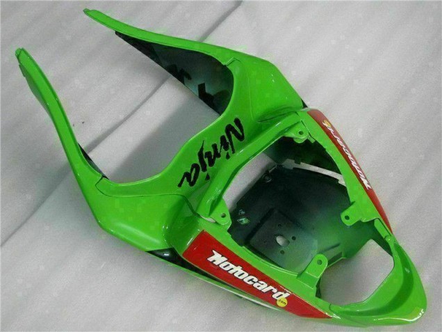 Carenados Moto ZX6R 09-12 - Negro Rojo Verde Motocard Carenados Moto ZX6R 09-12 - Negro Rojo Verde Motocard