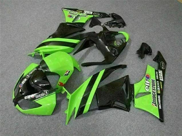 Carenados Moto ZX6R 09-12 - Negro Verde 3M Touch4 Carenados Moto ZX6R 09-12 - Negro Verde 3M Touch4