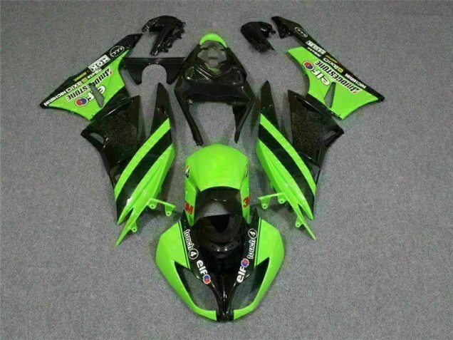 Carenados Moto ZX6R 09-12 - Negro Verde 3M Touch4 Carenados Moto ZX6R 09-12 - Negro Verde 3M Touch4