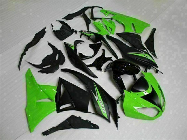 Carenados Moto ZX6R 09-12 - Negro Verde 636 Carenados Moto ZX6R 09-12 - Negro Verde 636