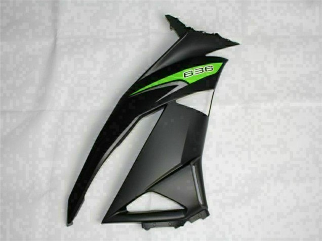 Carenados Moto ZX6R 09-12 - Negro Verde 636 Carenados Moto ZX6R 09-12 - Negro Verde 636