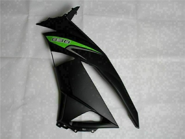 Carenados Moto ZX6R 09-12 - Negro Verde 636 Carenados Moto ZX6R 09-12 - Negro Verde 636