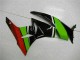 Carenados Moto ZX6R 09-12 - Negro Verde Roja Carenados Moto ZX6R 09-12 - Negro Verde Roja