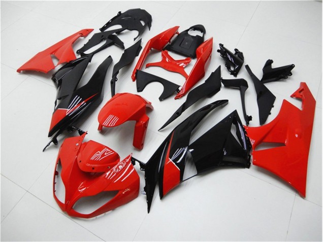Carenados Moto ZX6R 09-12 - Rojo Negro Carenados Moto ZX6R 09-12 - Rojo Negro