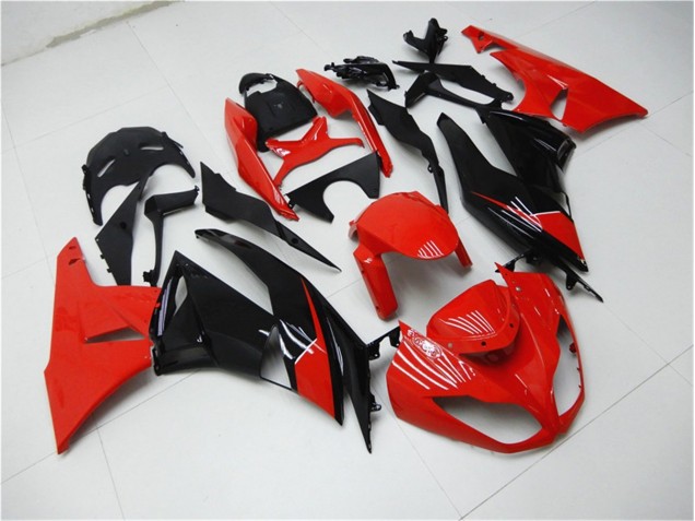 Carenados Moto ZX6R 09-12 - Rojo Negro Carenados Moto ZX6R 09-12 - Rojo Negro