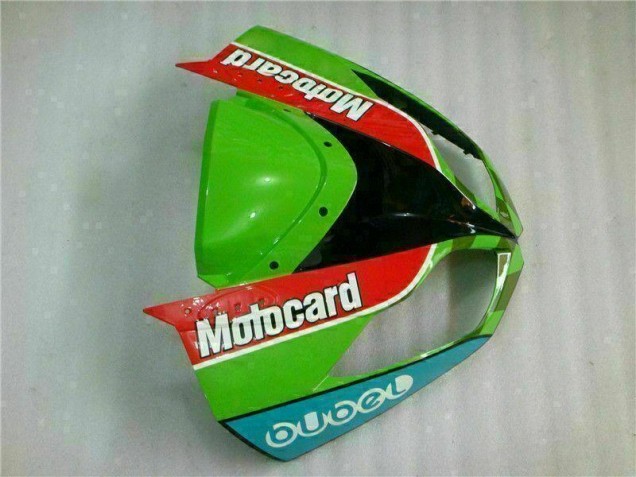 Carenados Moto ZX6R 09-12 - Rojo Verde Motocard Carenados Moto ZX6R 09-12 - Rojo Verde Motocard