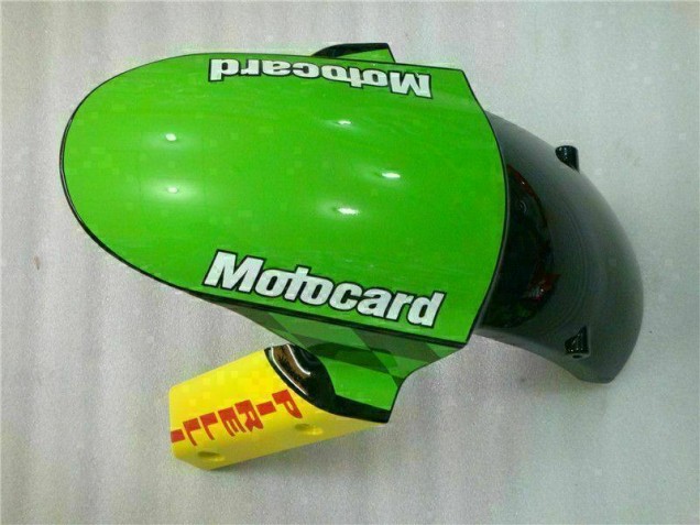 Carenados Moto ZX6R 09-12 - Rojo Verde Motocard Carenados Moto ZX6R 09-12 - Rojo Verde Motocard