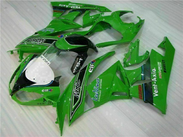 Carenados Moto ZX6R 09-12 - Verde Negro LeoVince Carenados Moto ZX6R 09-12 - Verde Negro LeoVince