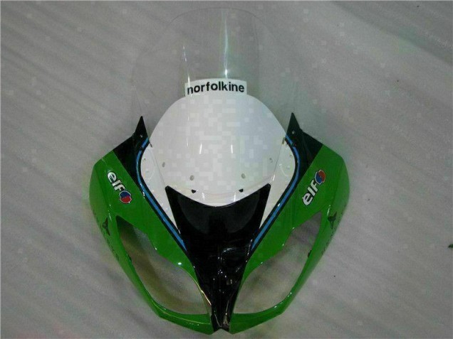 Carenados Moto ZX6R 09-12 - Verde Negro LeoVince Carenados Moto ZX6R 09-12 - Verde Negro LeoVince