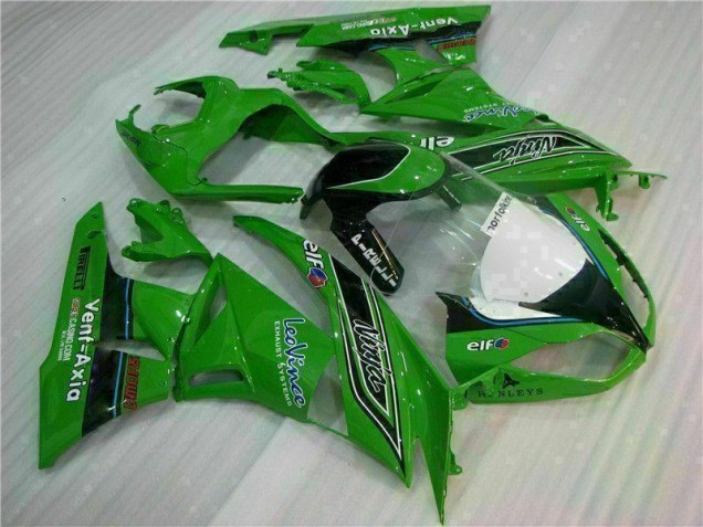Carenados Moto ZX6R 09-12 - Verde Negro LeoVince Carenados Moto ZX6R 09-12 - Verde Negro LeoVince