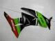 Carenados Moto ZX6R 09-12 - Verde Negro Rojo