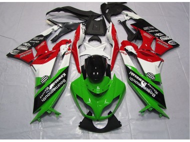 Carenados Moto ZX6R 09-12 - Verde Rojo