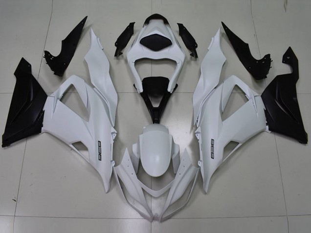 Carenados Moto ZX6R 13-18 - Blanco Negro 636