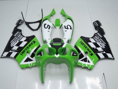 Carenados Moto ZX7R 96-03 - Verde Negro & Blanco