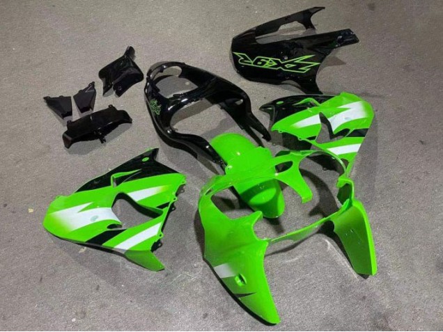 Carenados Moto ZX9R 00-01 - Verde Brillante Negro Carenados Moto ZX9R 00-01 - Verde Brillante Negro