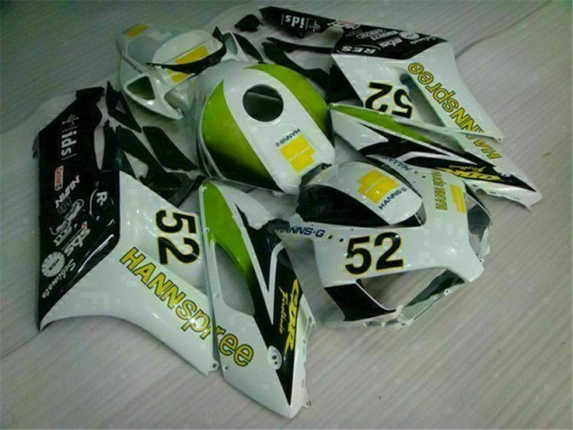 Carenado & Plástico Moto CBR 1000 RR 04-05 - Blanco Verde Hannspree 52