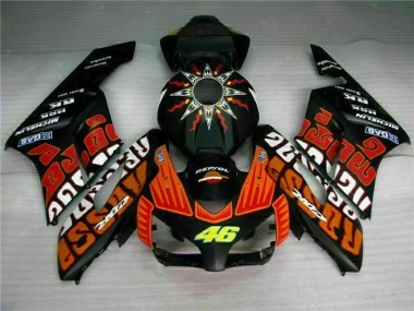 Carenado & Plástico Moto CBR 1000 RR 04-05 - Negro Naranja
