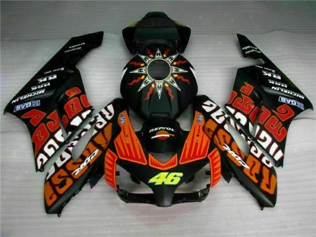 Carenado & Plástico Moto CBR 1000 RR 04-05 - Negro Naranja