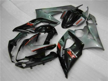Carenado & Plástico Moto GSXR 1000 K5 05-06 - Gris Negro