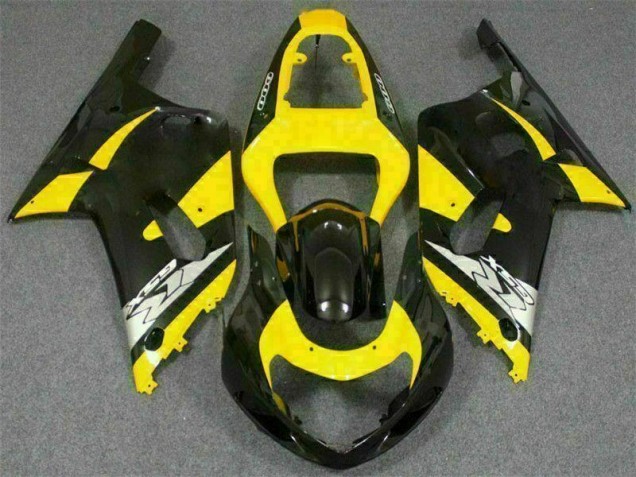 Carenado & Plástico Moto GSXR 600 / 750 K1 K2 K3 01-03 - Amarillo Negro Carenado & Plástico Moto GSXR 600 / 750 K1 K2 K3 01-03 - Amarillo Negro