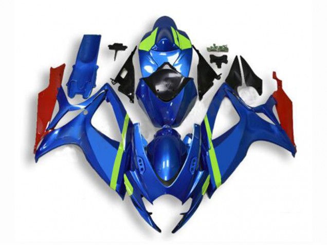 Carenado & Plástico Moto GSXR 600 / 750 K6 06-07 - Azul Carenado & Plástico Moto GSXR 600 / 750 K6 06-07 - Azul
