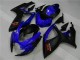 Carenado & Plástico Moto GSXR 600 / 750 K6 06-07 - Azul Negro Carenado & Plástico Moto GSXR 600 / 750 K6 06-07 - Azul Negro
