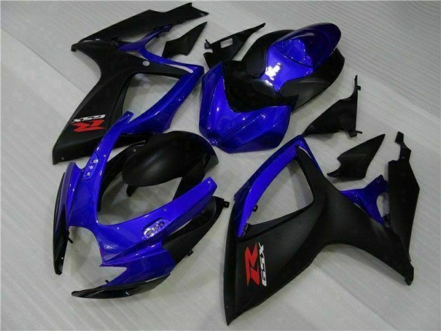 Carenado & Plástico Moto GSXR 600 / 750 K6 06-07 - Azul Negro Carenado & Plástico Moto GSXR 600 / 750 K6 06-07 - Azul Negro