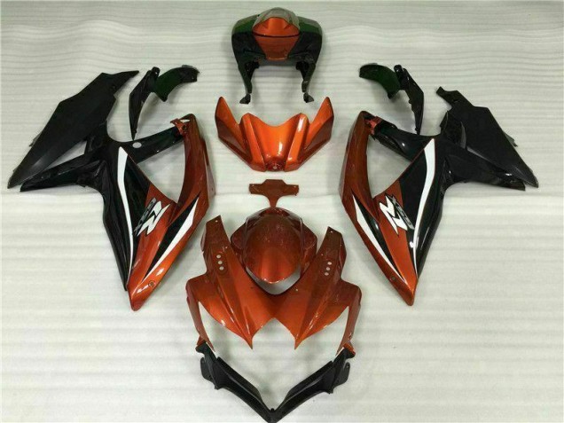 Carenado & Plástico Moto GSXR 600 / 750 K8 08-10 - Rojo Negro Carenado & Plástico Moto GSXR 600 / 750 K8 08-10 - Rojo Negro