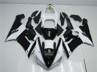 Carenado & Plástico Moto ZX6R 05-06 - Negro Blanco
