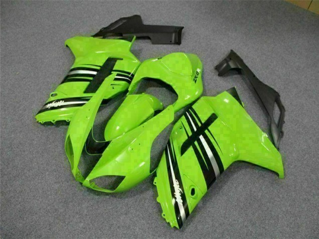 Carenado & Plástico Moto ZX6R 07-08 - Verde Negro Carenado & Plástico Moto ZX6R 07-08 - Verde Negro