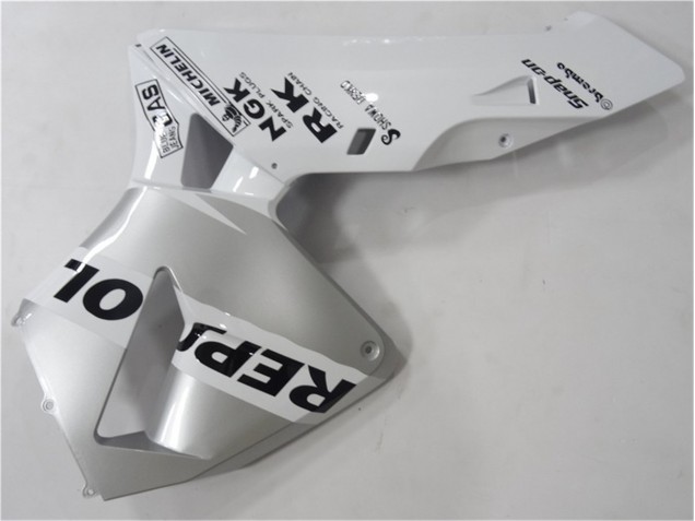 Carenados Moto CBR 600 RR 03-04 - Plata Blanco Negro Repsol Carenados Moto CBR 600 RR 03-04 - Plata Blanco Negro Repsol