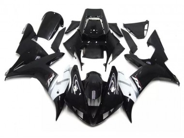 Carenados Moto R1 02-03 - Negro Blanco