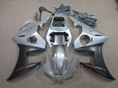 Carenados Moto R6 03-05 - Plata Negro