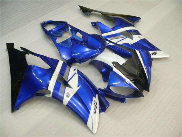 Carenados Moto R6 08-16 - Azul Blanco Negro Carenados Moto R6 08-16 - Azul Blanco Negro