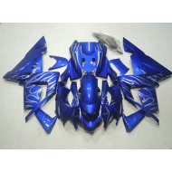 Carenados Moto ZX10R 03-05 - Azul Blanco Llama