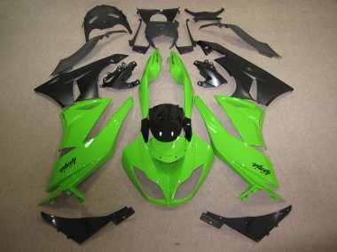 Carenados Moto ZX6R 09-12 - Negro Verde