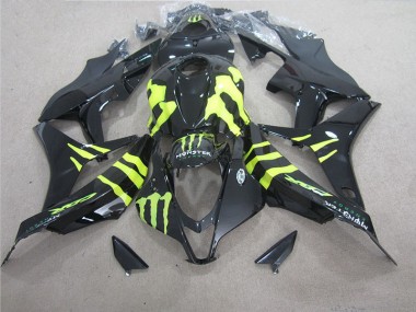 Carrocería Motocicletas CBR 1000 RR 04-05 - Negro Verde Monster