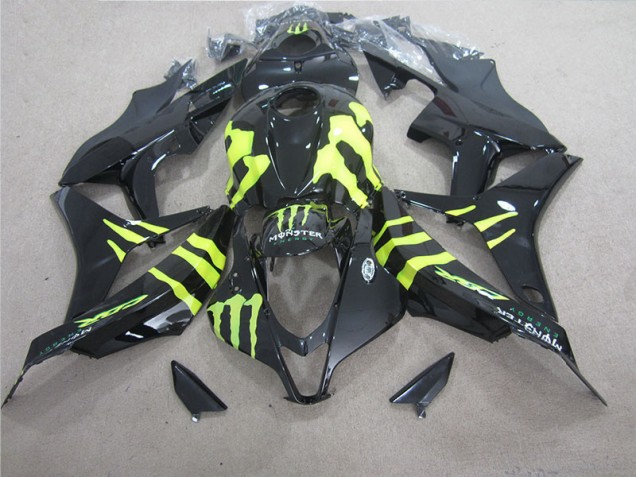 Carrocería Motocicletas CBR 1000 RR 04-05 - Negro Verde Monster Carrocería Motocicletas CBR 1000 RR 04-05 - Negro Verde Monster